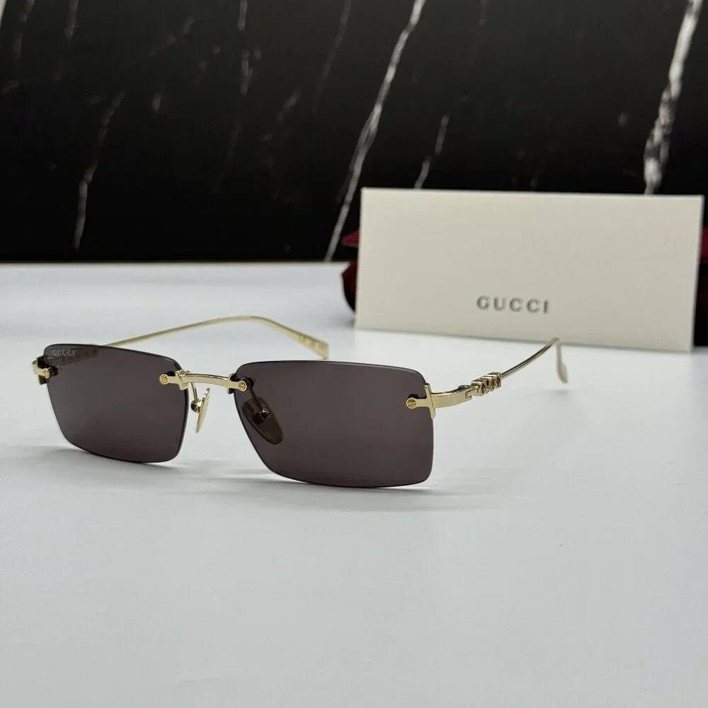 NEW GUCCI SUNGLASSES GOLD MEN EYEWEAR GUCCI GG1941S 001